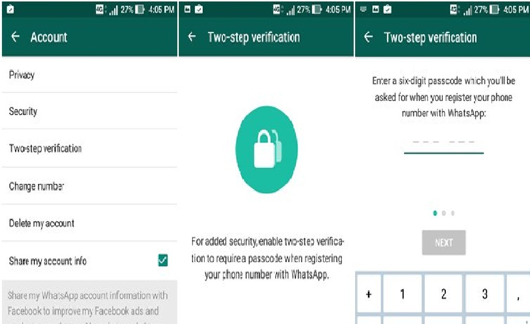 WhatsApp beta enables two-step verification for Android and Windows