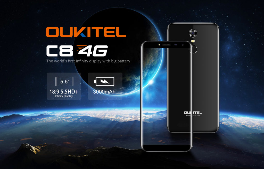 Oukitel c8 смартфон обзор